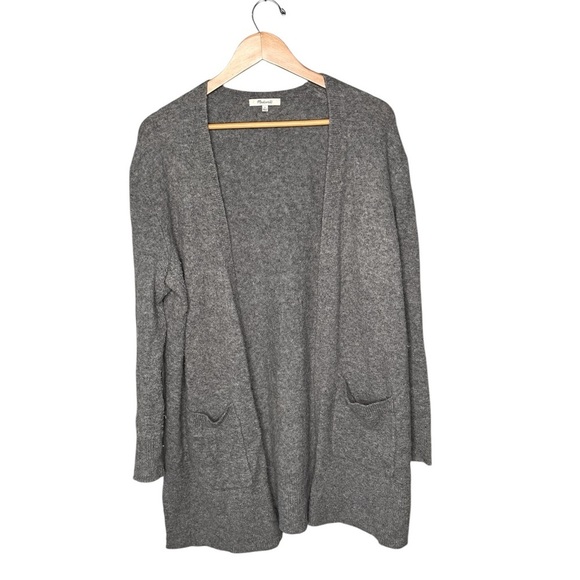 Madewell Kent Merino Wool Alpaca Blend Long Cardigan - Picture 2 of 9
